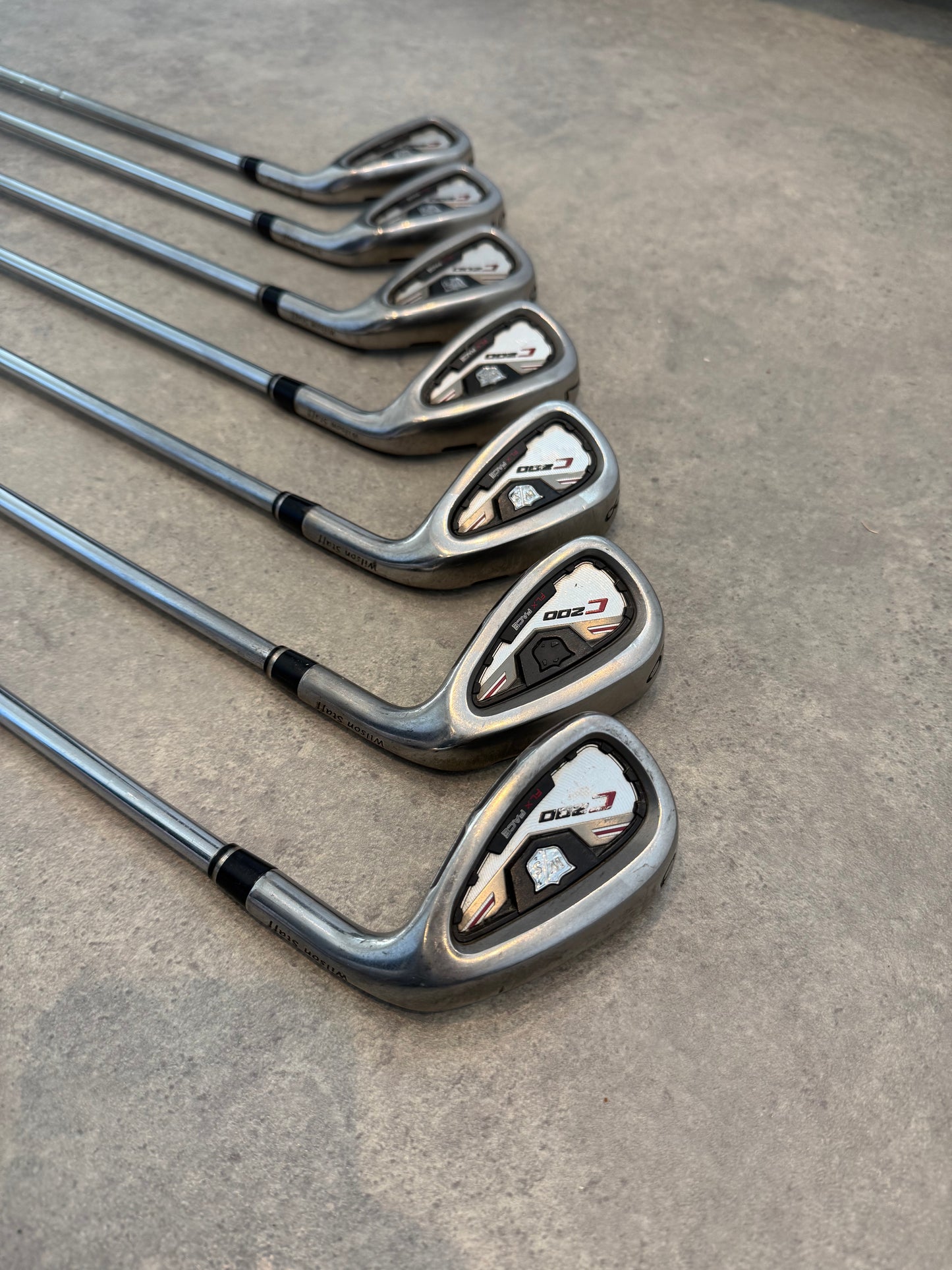 Wilson C200 Jernsæt (4-p) BrugteGolfkøller