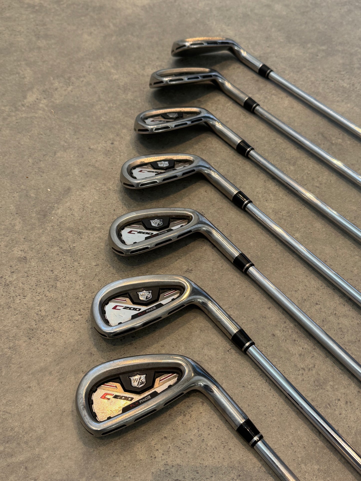 Wilson C200 Jernsæt (4-p) BrugteGolfkøller
